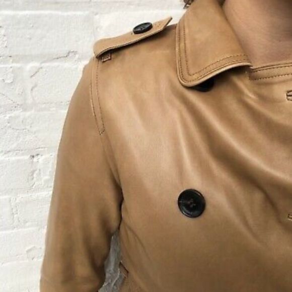 COACH Camel Moto Jacket - Picture 4 of 8